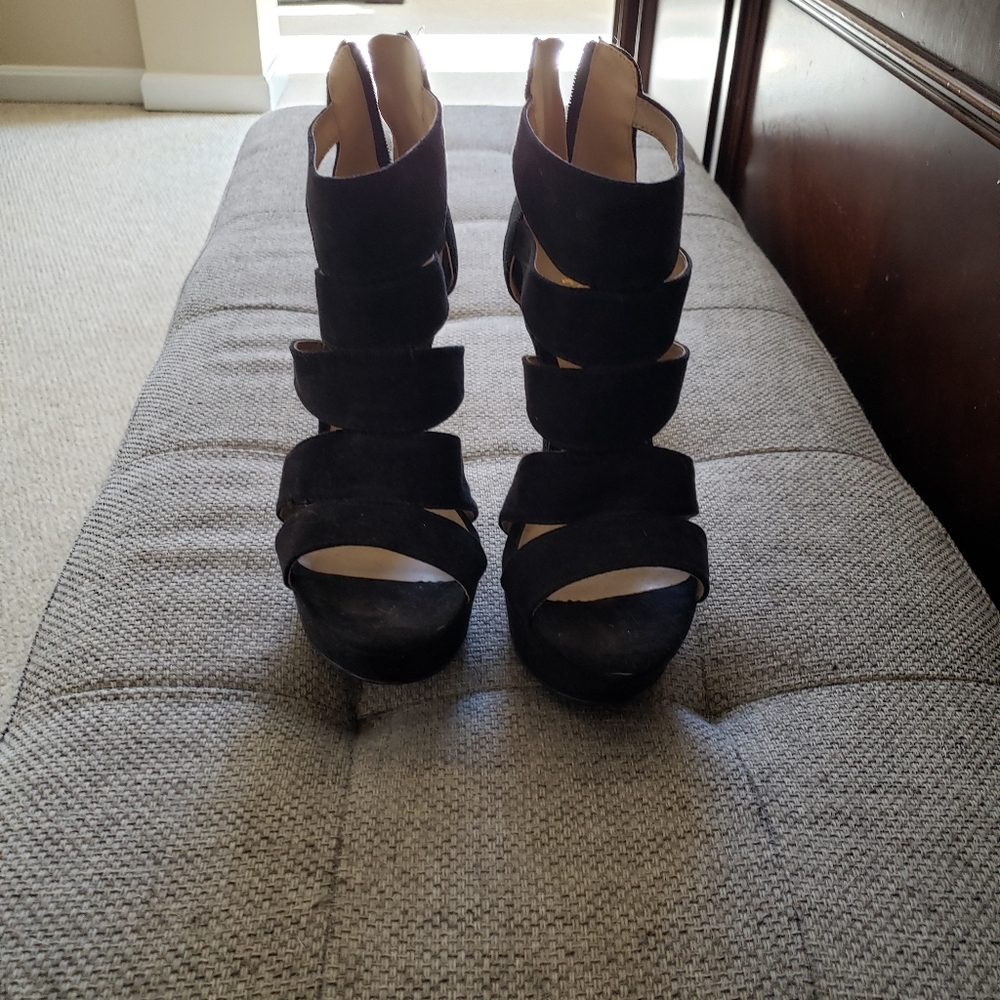 Black heels